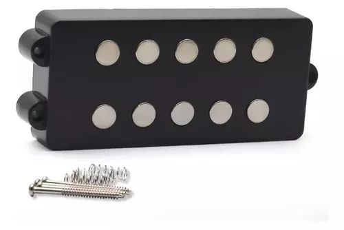 Captador Humbucker Ceramico Para Baixo Music Man 5 Cordas Ativo ou Passivo 4 fios