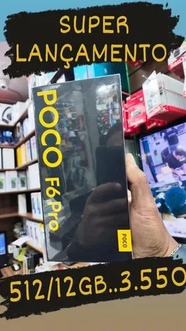 Xiaomi Poco F6 Pro 5G 512GB. Novo lacrado com garantia e pronta entrega.