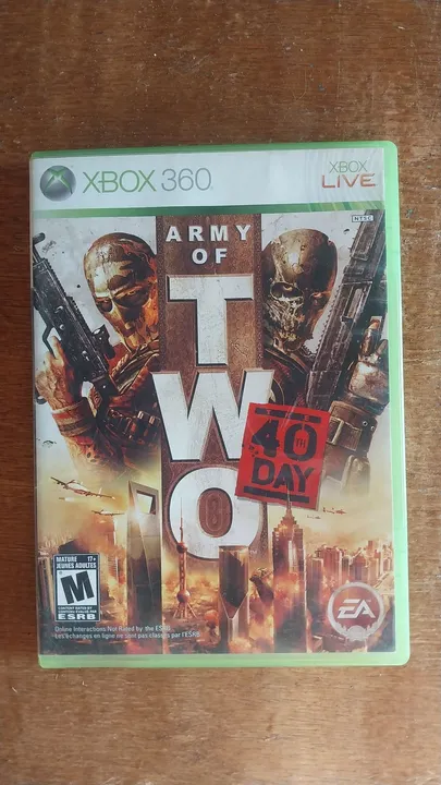 Jogo XBOX 360 ARMY OF TWO 40 DAY