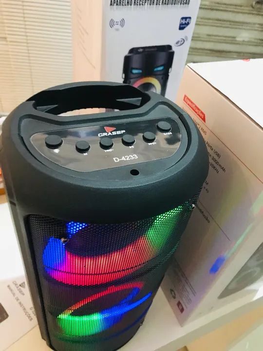 Caixa de Som Grazep Amplificada  - Foto 4