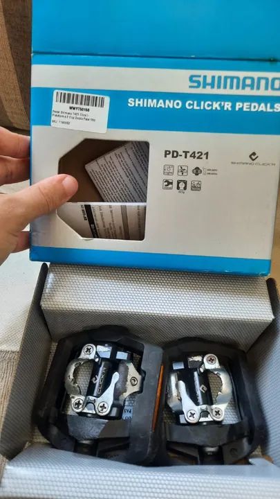 PEDAL SHIMANO CLIP E PLATAFORMA PD T421 - Foto 2