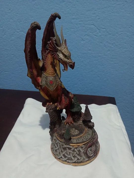 Dragão de Resina - Decoração - Colecionador