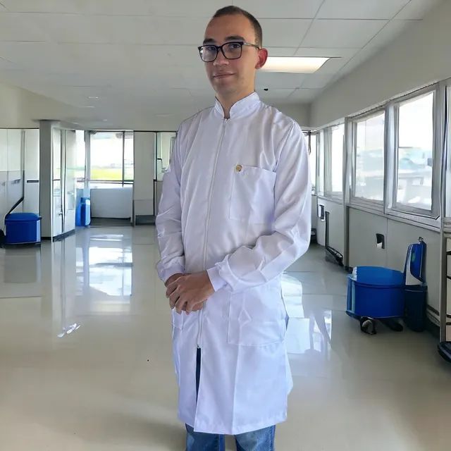 Jalecos Gabardine - Foto 2