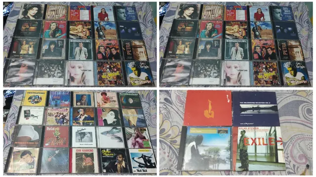 Lote 65 Cds Importados/Rock/Pop/Jazz/Blues/Folk/Hip Hop/Etc