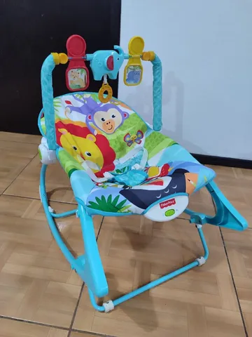 Cadeira Bebê Descanso Vibratória Musical Balanço Até 18kg Zoop Toys em  Promoção na Americanas