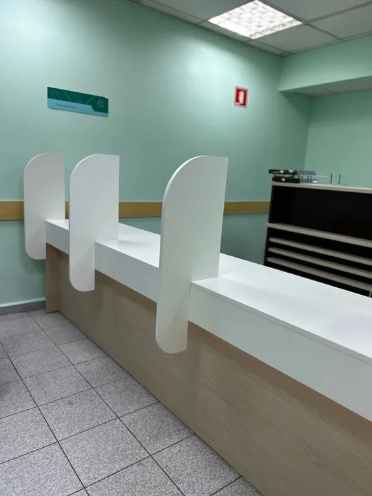 Móveis para escritório balcão para atendimento  - Foto 3