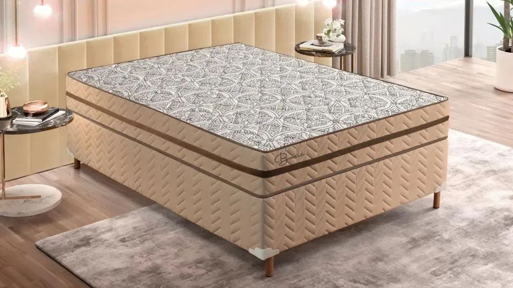 Colchão Casal Molas ensacadas D80 até 150 kg cada lado 24 cm Paropas Top - Foto 2