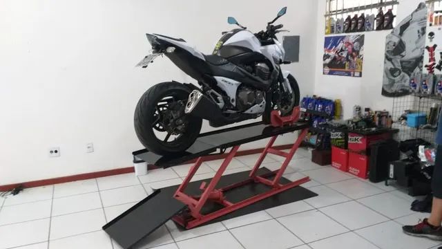 Elevador para motos 400kg fábrica  - Foto 4