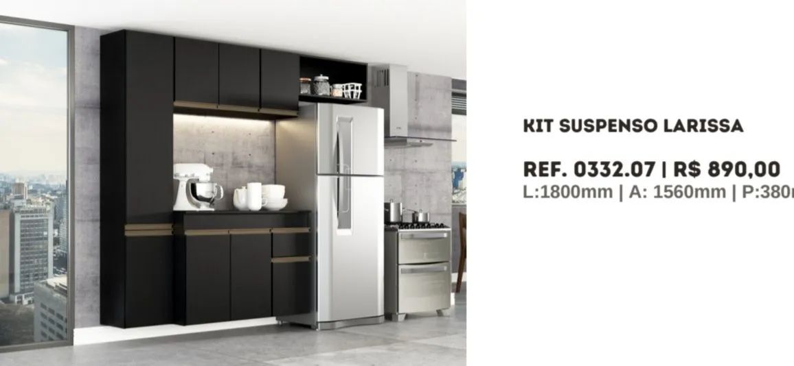 Cozinha completa 4 peças  - Foto 2