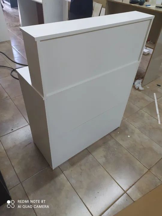 BALCÃO CAIXA RECEPÇÃO SIMPLES - NOVO - Foto 2