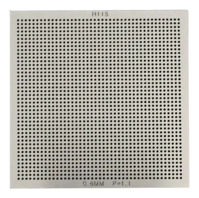 Stencil Calor Direto Universal 0.6mm Pitch 1.1 Bga Reballing