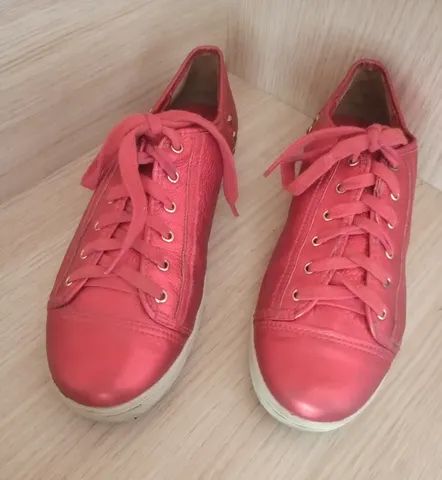 Tênis vermelho - Via Marte - Foto 4