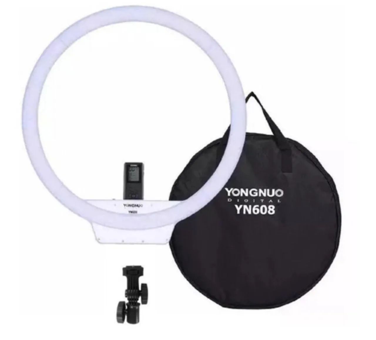 Ring light Yongnuo YN608 Pro 3200-5500K - Foto 6