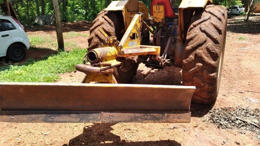 Lâmina hidráulica traseira trator - Foto 6