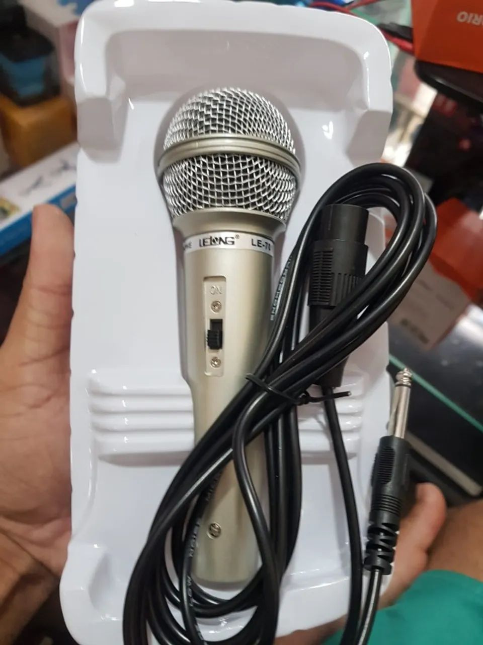 Microfone Com Fio LE-701 - Foto 2