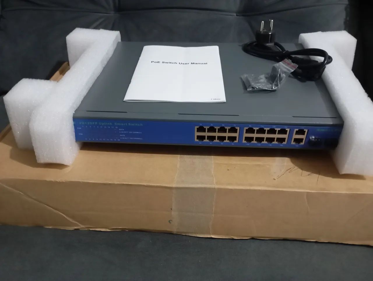 Switch  Portas Gigabit PoE