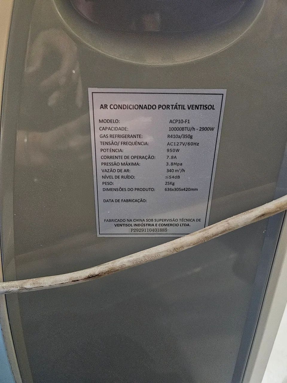 Ar Condicionado Ventisol Portátil - Foto 3