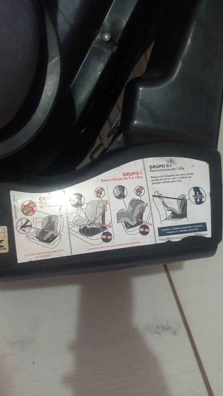 Cadeirinha de Carro Matrix Burigotto - Foto 3