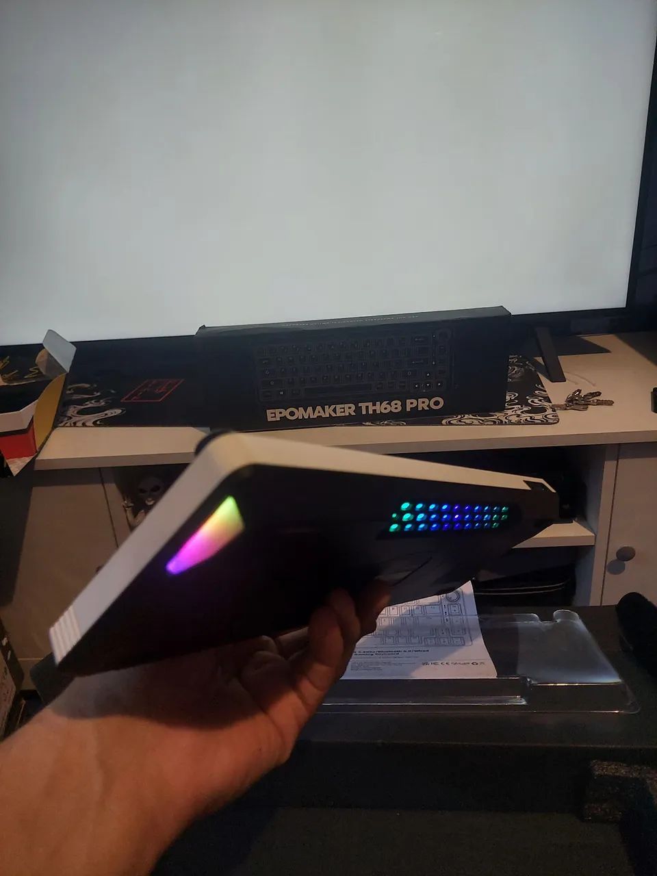 Teclado mecânico 65% EPOMAKER TH 68 PRO - Foto 2