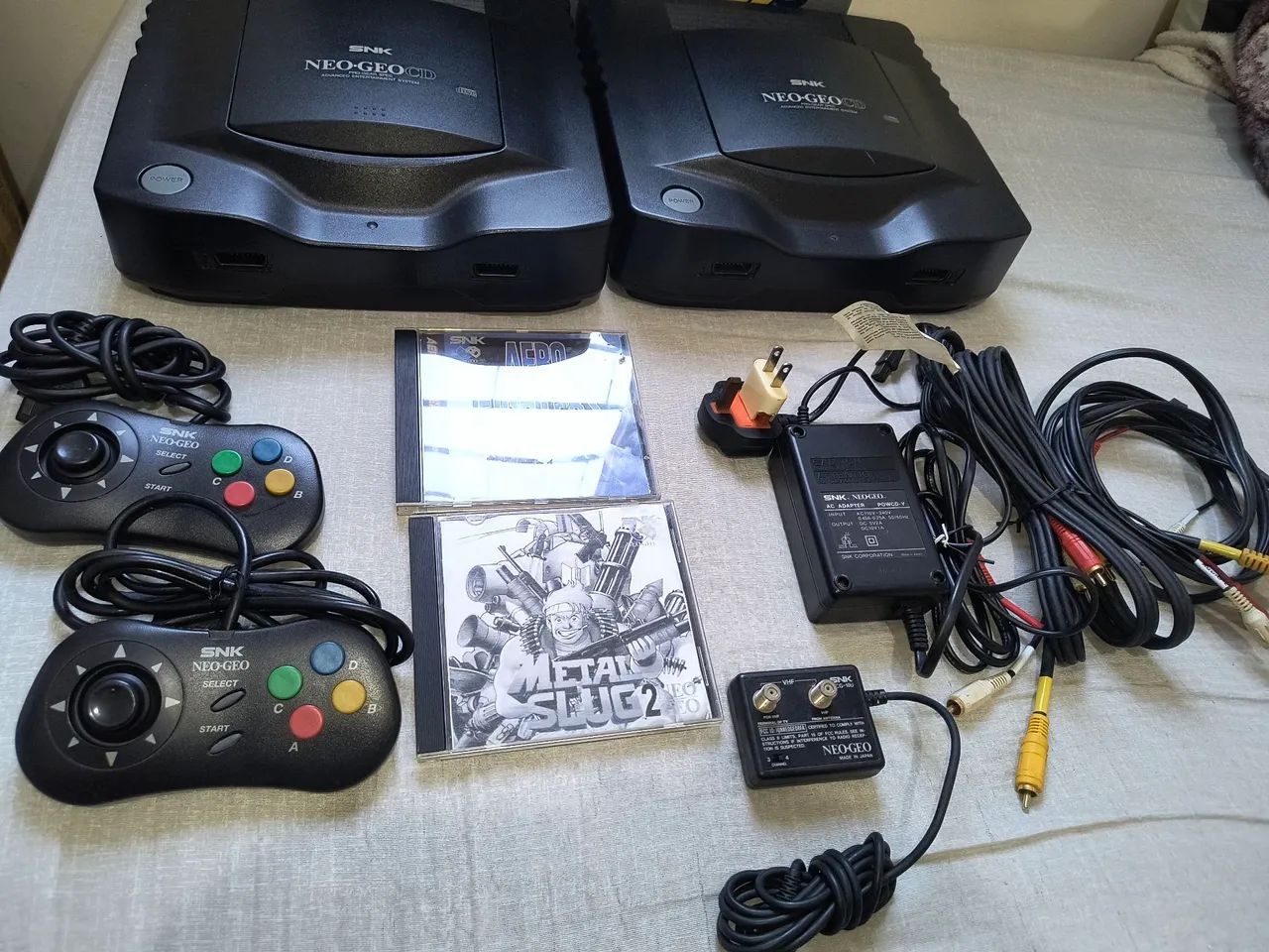 Neo Geo CD Completo com Jogos - Foto 3