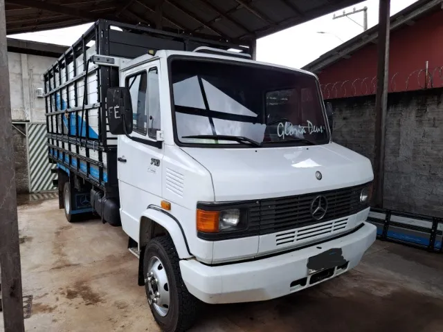 Caminhão Boiadeiro Mercedes 710 plus