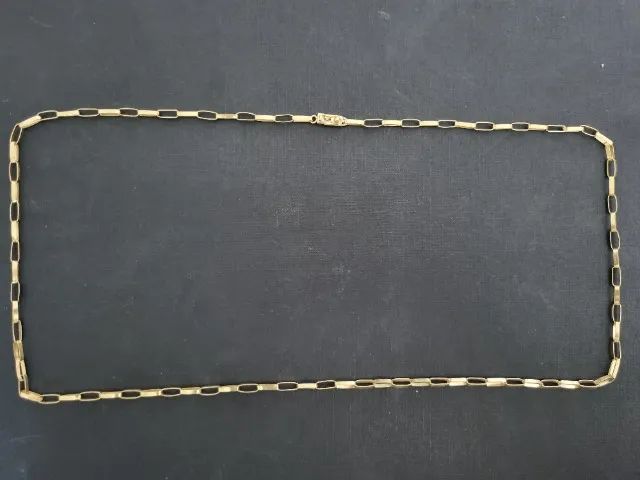 Cordão de ouro 18k - modelo Cartier - Foto 3