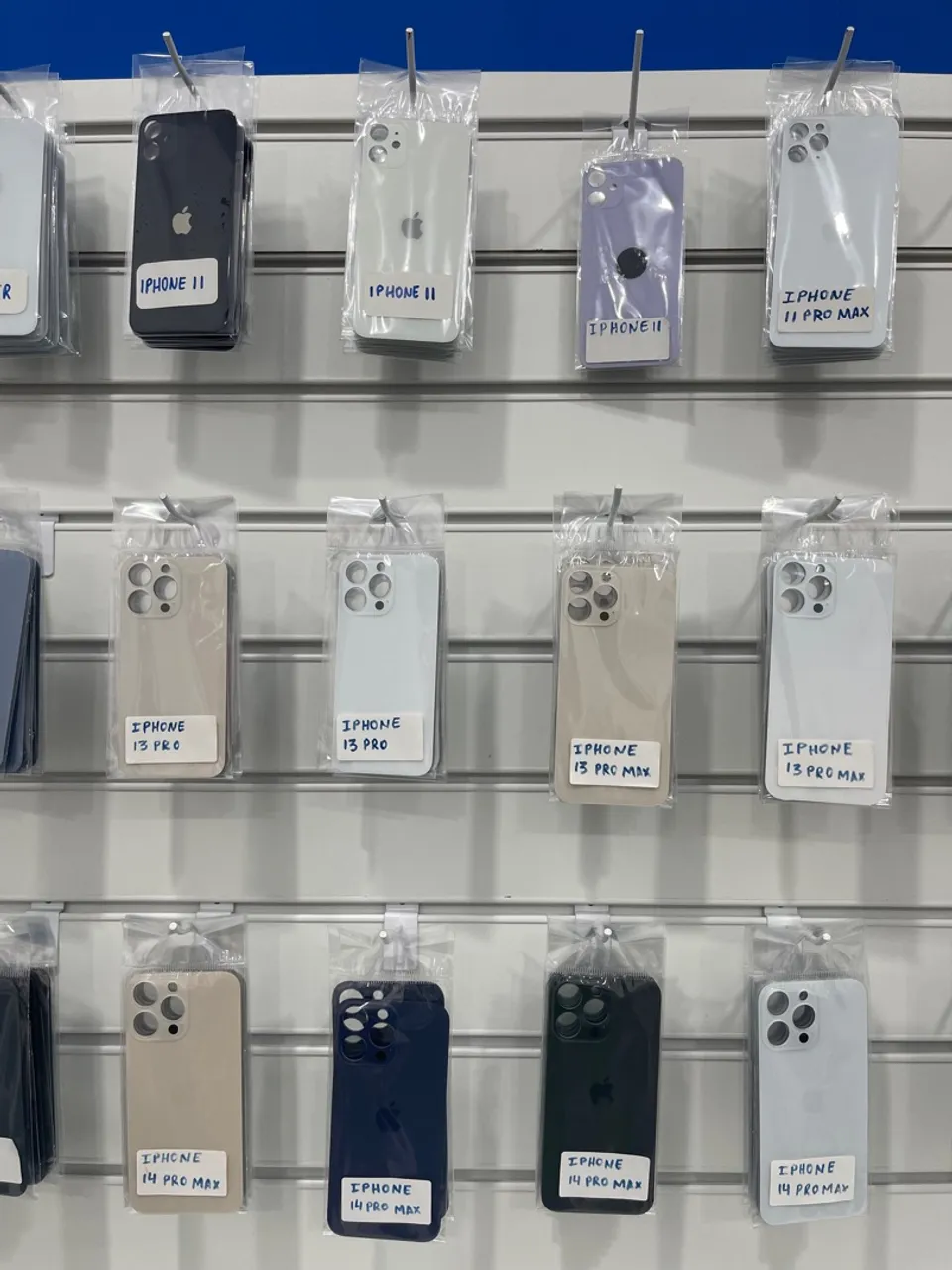 Tampa traseira para iPhone Todos os modelos