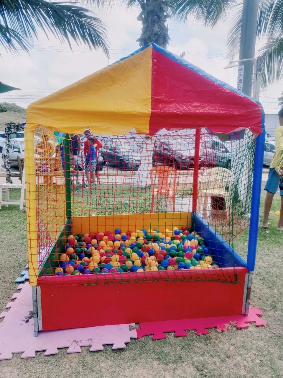  Pula pulas e piscina de bolinhas, pipoca e algodão doce para carnaval - Foto 5
