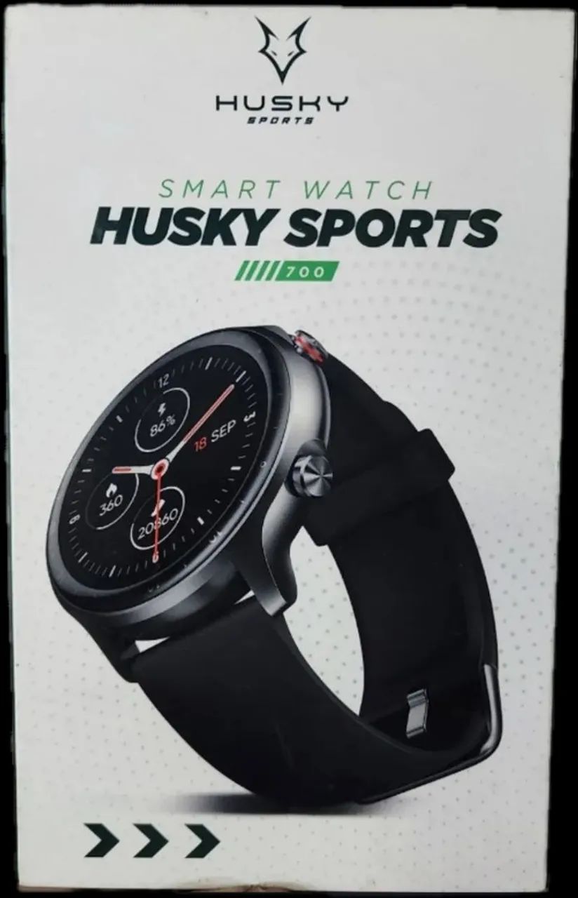 SmartWatch Husky Sports 700 GPS + pulseira azul extra