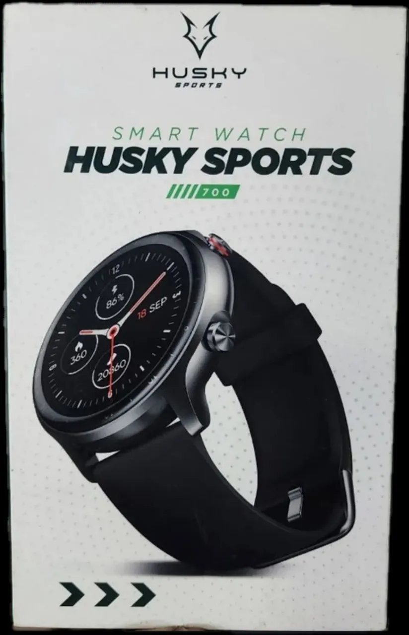 SmartWatch Husky Sports 700 GPS + pulseira azul extra