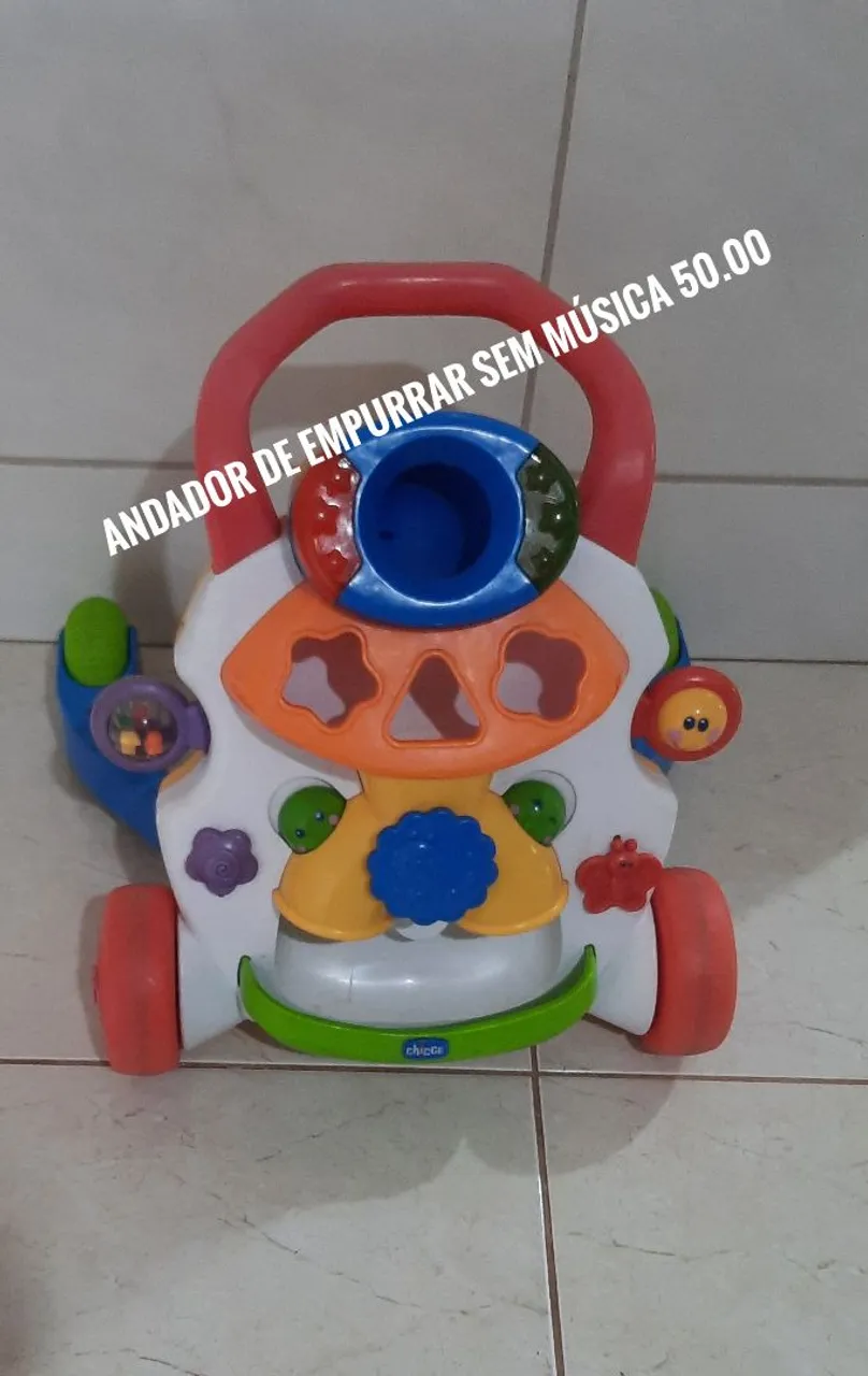 Andador Infantil Chicco Sem Música Usado