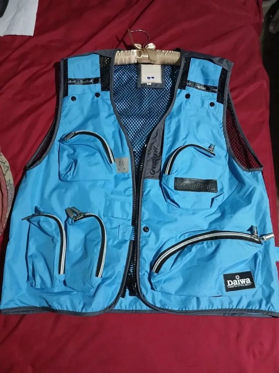 Colete de Pesca Daiwa Greatbank semi novo