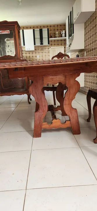 Mesa de Jantar de Madeira Maciça - Foto 3