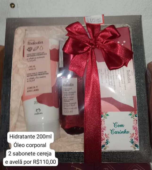 Kit Presente Tododia - Hidratante, Óleo Corporal e Sabonetes