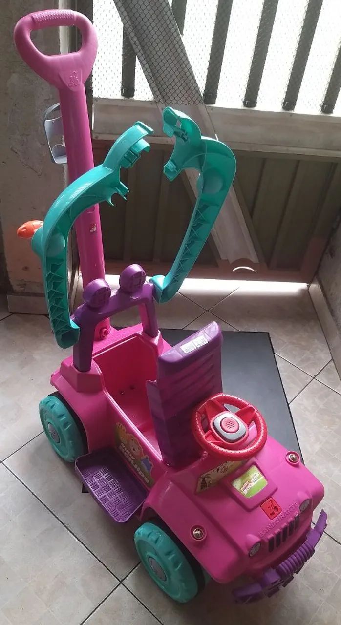 Carrinho de Passeio e Andador Bandeirante  - Foto 3