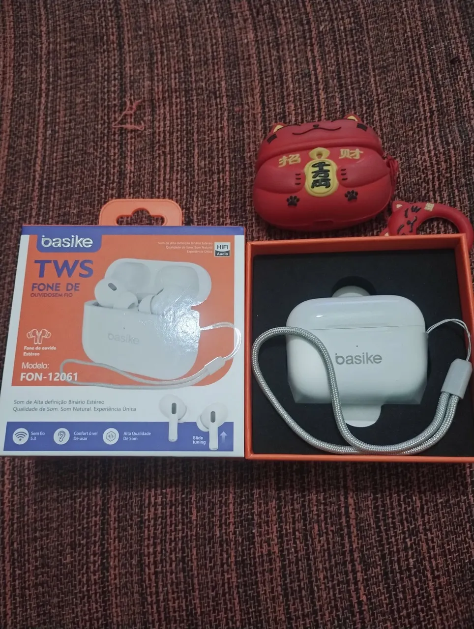 mFone de ouvido TWS Basike FON-12061