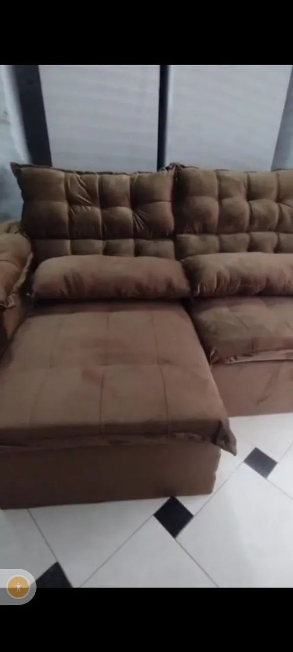 Sofá reclinável promoção relâmpago- Conforto e Estilo! - Foto 3