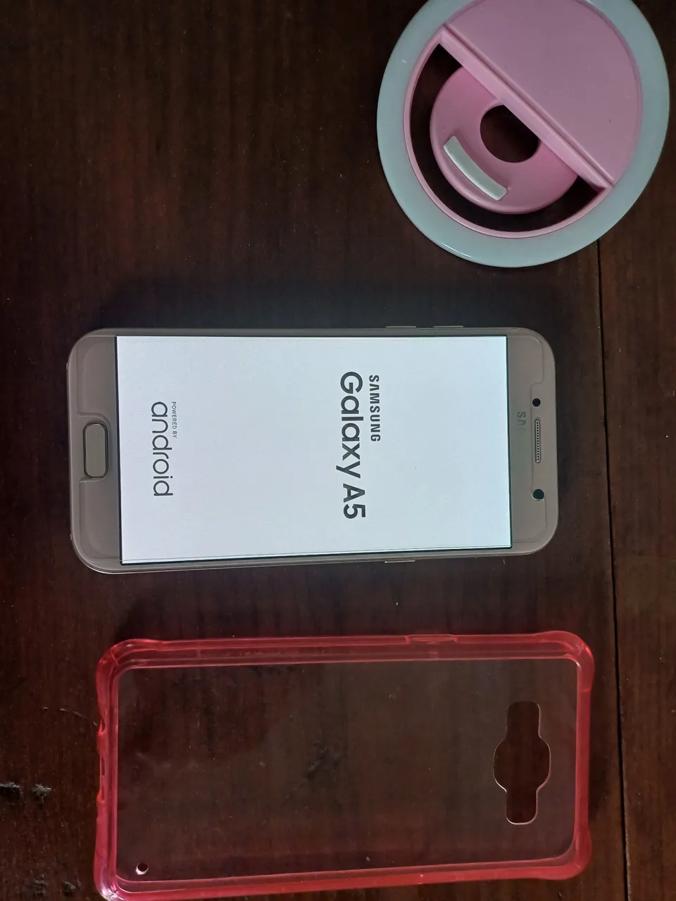Samsung A5 edição especial rosa