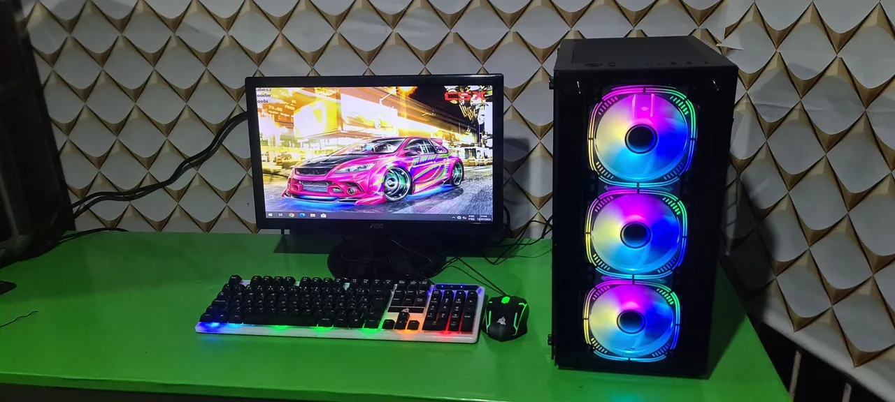 PC GAMER I3 2100 / 8GB RAM/ 500GB /GT610 2GB/ FORMATADO + ENTRAGA