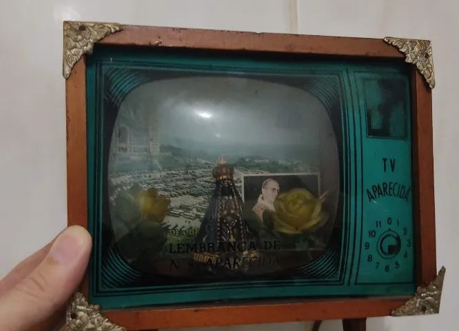 Mini TV Lembrança de Aparecida