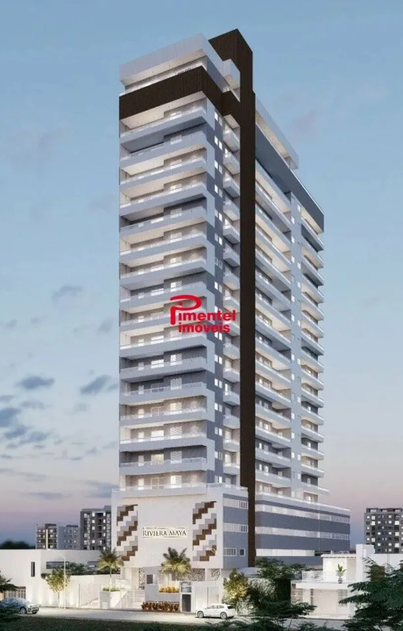 Apartamento 2 dormitórios c/ 1 suíte p/ venda no Canto do Forte em Praia Grande/SP
