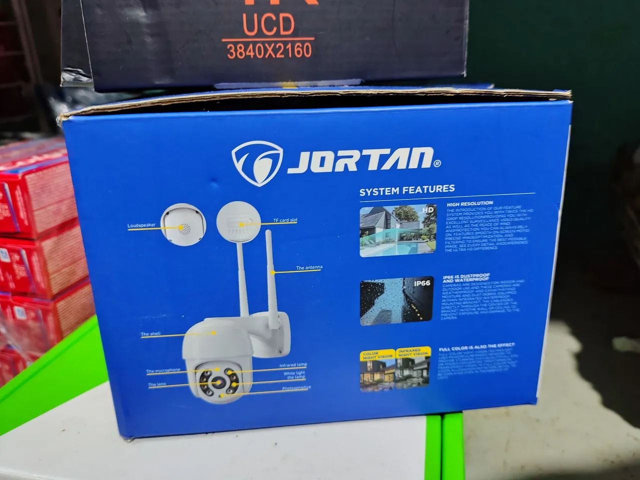 Câmera externa wi-fi visão noturna aplicativo yousee residência a água  - Foto 3