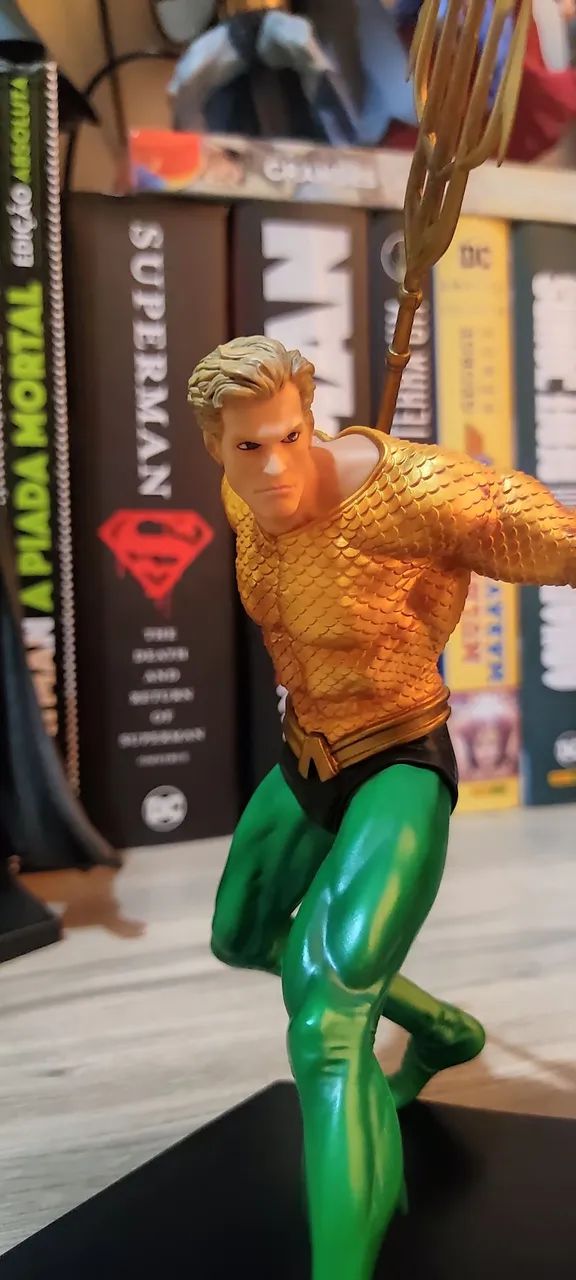 Aquaman Art Scale 1/10 Série Comics - Iron Studios  - Foto 5