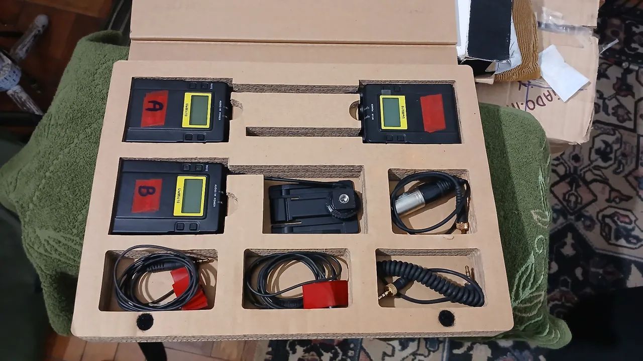 Lapela Saramonic UWMIC9 duplo aceito proposta - Foto 2