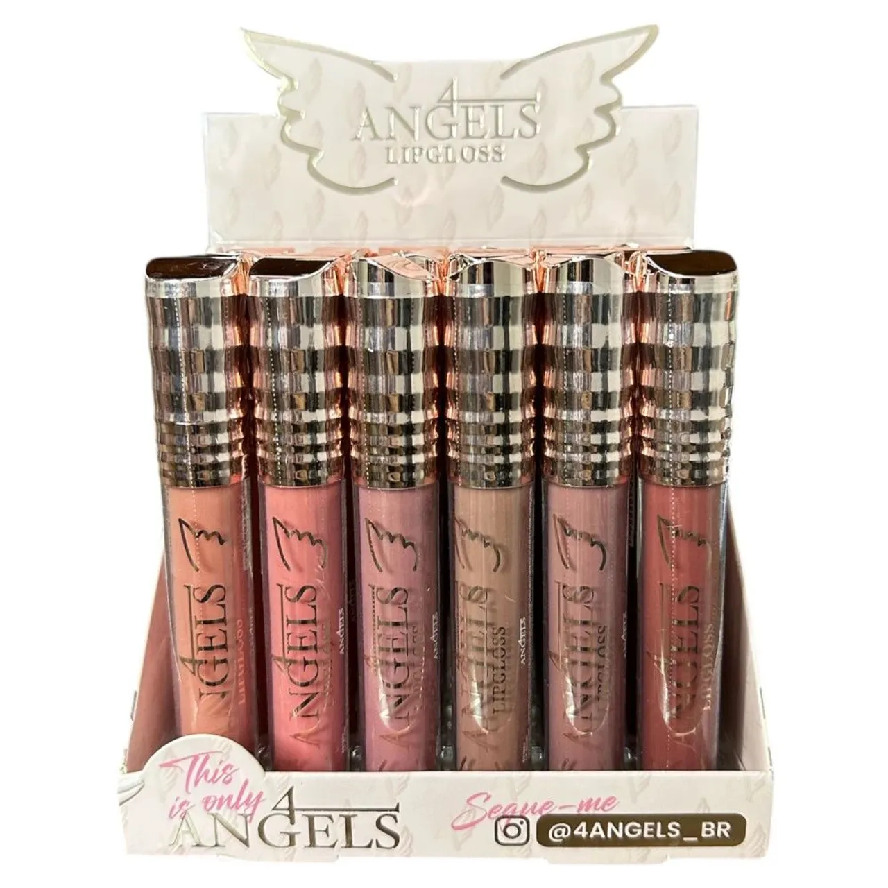Gloss Labial 4 Angels - Cores Incríveis!