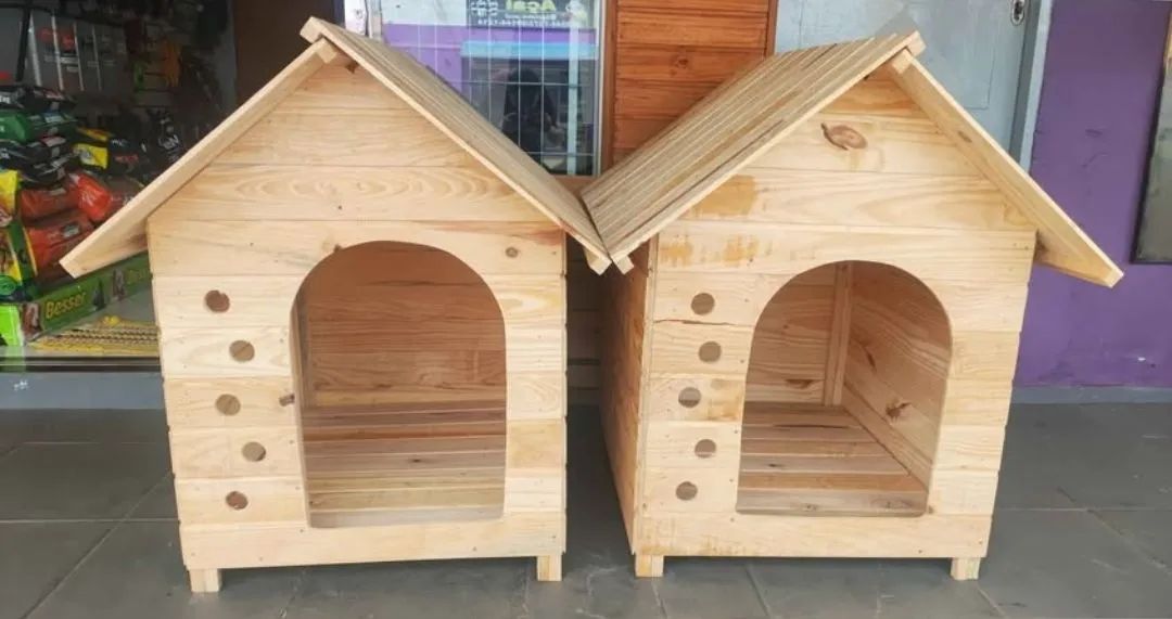 Casinhas de Madeira para Cães - Conforto e Estilo! - Foto 2