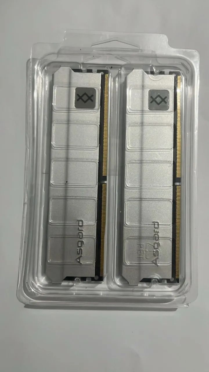 Memória RAM Asgard 16GB DDR4 3200MHz - 2x8GB - NOVA - Foto 2
