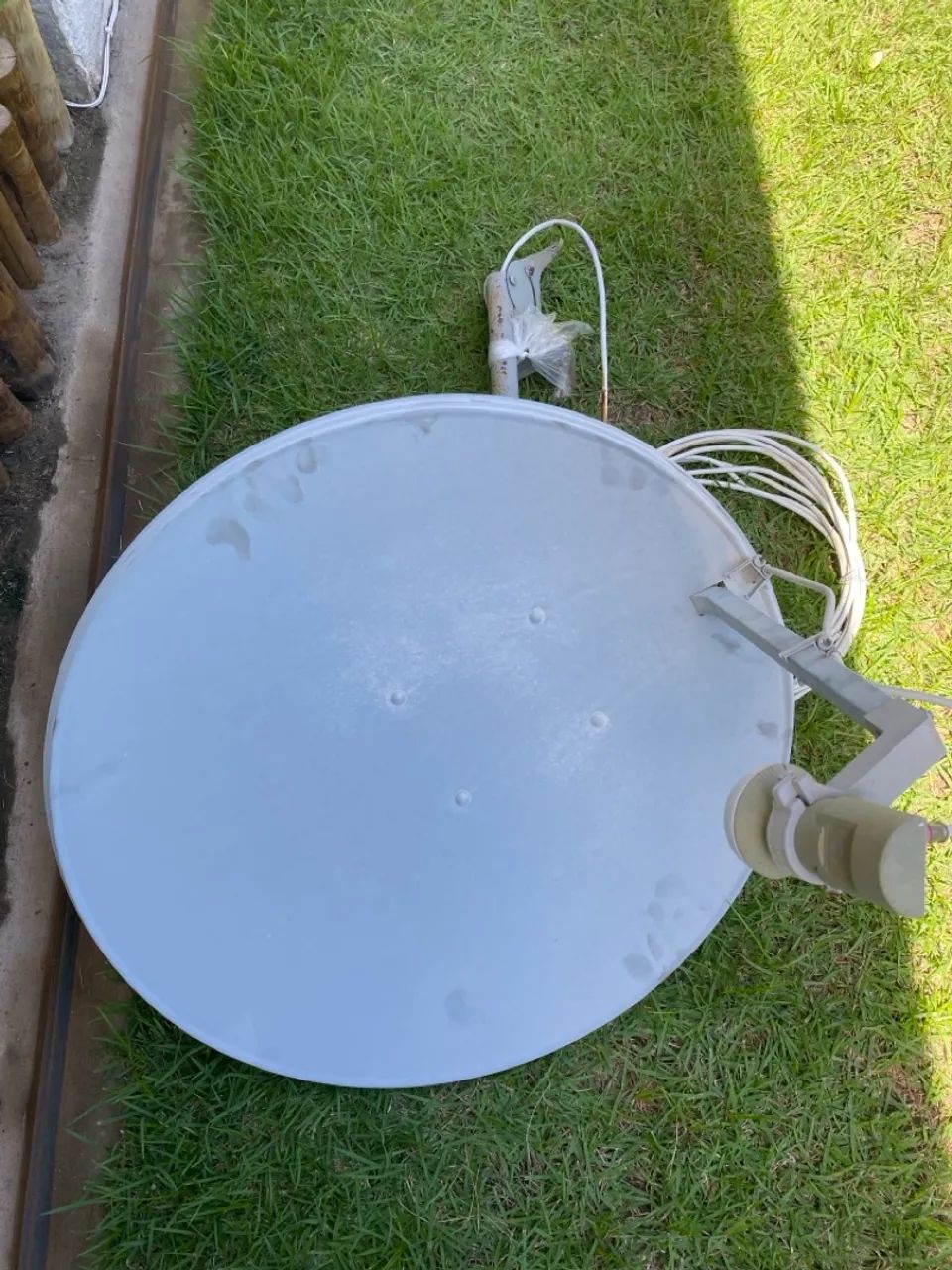 Antena Parabólica com Receptor e Fios! - Foto 3