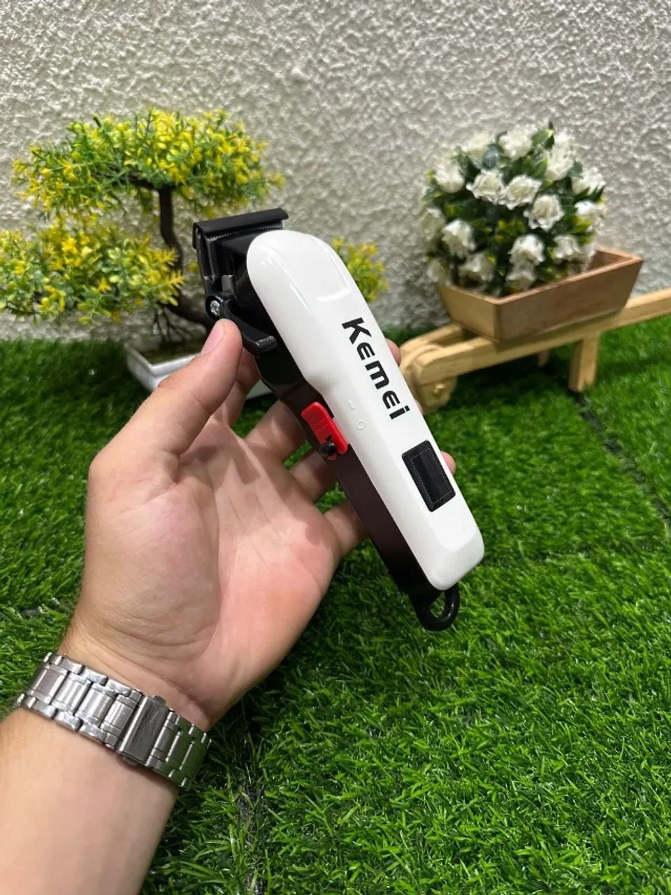 Maquina Kemei para cabelo - Foto 2