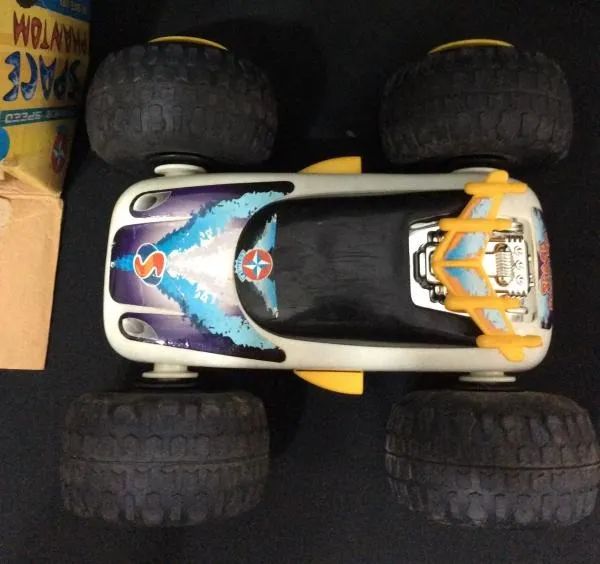 Brinquedo Estrela Antigo Space Phatom Raridade Carro de Corrida - Foto 2